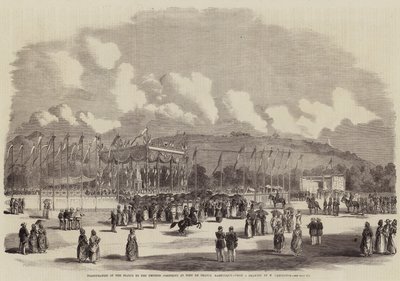 Inauguration of the Statue to the Empress Josephine at Fort de France, Martinique by William Carpenter
